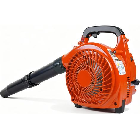 Souffleur de Feuilles Thermique 28cc 1.1 CV, Vitesse 290 km/h, Démarrage Facile, Léger et Ergonomique, Orange (1/5)