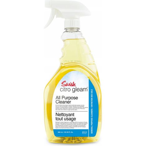 Produit d'entretien Swish citro gleam sans ammoniaque 946 ml
