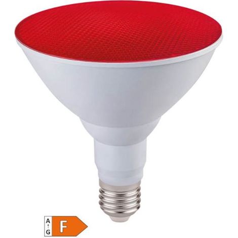 Lampadina LED PAR38 15W E27 rossa IP65