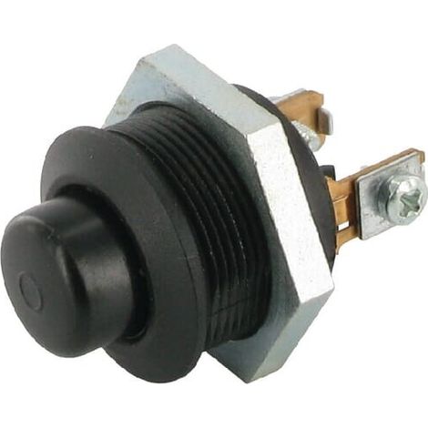 Zünd-/Startschalter S29 Druckknopf 2-polig Schließer Durchmesser 24mm HELLA 6JF001571001 (1/3)