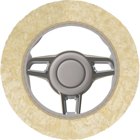 Lammfell Lenkradbezug beige (1/5)