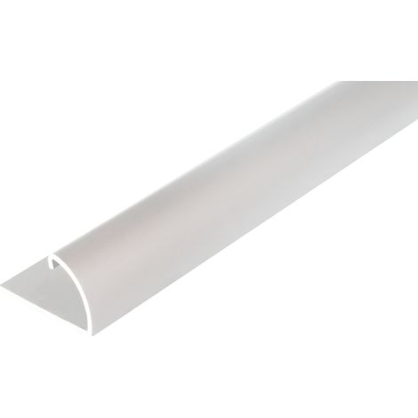 ALBERTS Abschlussprofil, Alu silber elox., LxBxHxlichte H 1000x25x13x9mm (1/3)