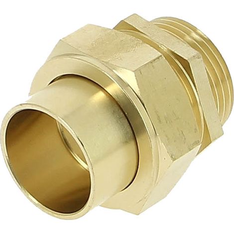 Anquier – Raccord de robinetterie union mâle sphéro-conique 341 GCU Ø28-1" – Filetage 1" (26x34) – Norme A.C.S. NF EN 12164 – NF EN 12168 (1/5)