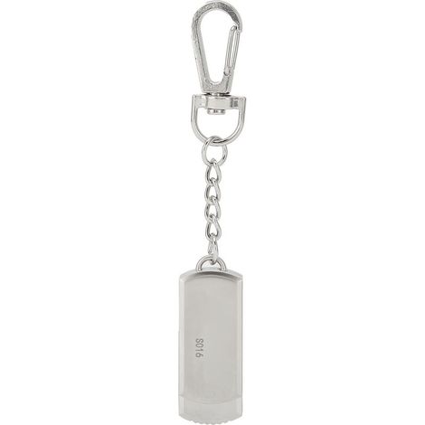 LAMYOO Clé USB Rotative en Alliage de Zinc Argenté, Mémoire Flash Haute Vitesse 4GB (1/5)