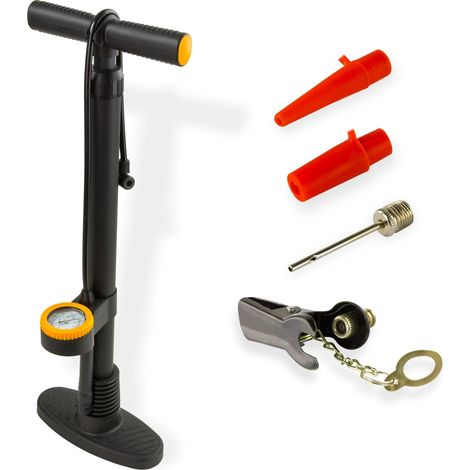 Handluftpumpe Luftpumpe Handpumpe Fahrradpumpe Aufblaspumpe DLP11 Standluftpumpe