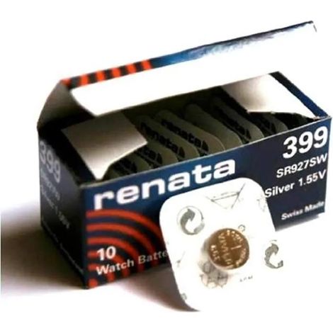 Knopfzelle Batterie Renata 399 Lithium Pack 10