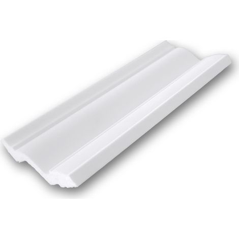 1 PIEZA DE MUESTRA S-650171 Profhome  MUESTRA Cornisa Moldura para techo Longitud aprox 10 cm