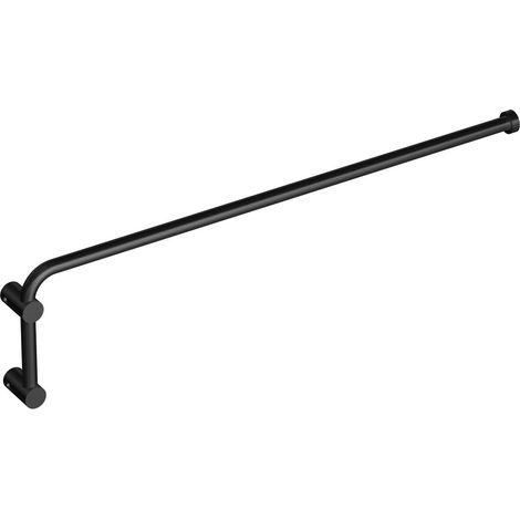 COSMIC Swivel Towel Rack Matt Black Logic (40cm) (1/3)