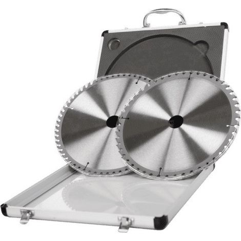 2 SÄGEBLATT-SET SÄGEBLATT X KAPP-GEHRUNGSSÄGE ALUMINIUM HOLZ ECC KREISSAGE (1/4)