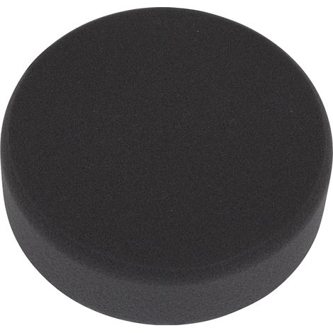 Sealey PTCCHV150P Hook-and-Loop Buffing & Polishing Foam Head 150 x 50mm - Black/Soft