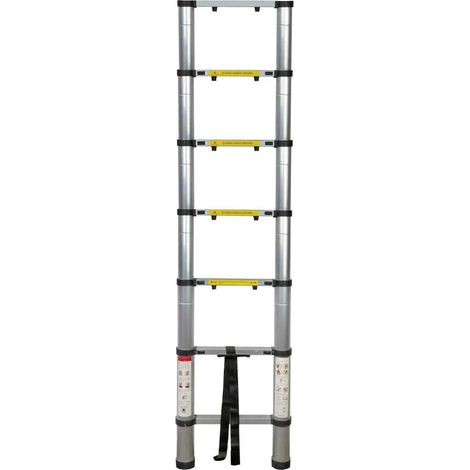 Scala telescopica jbm telescopic ladder 6 gradini 2 m