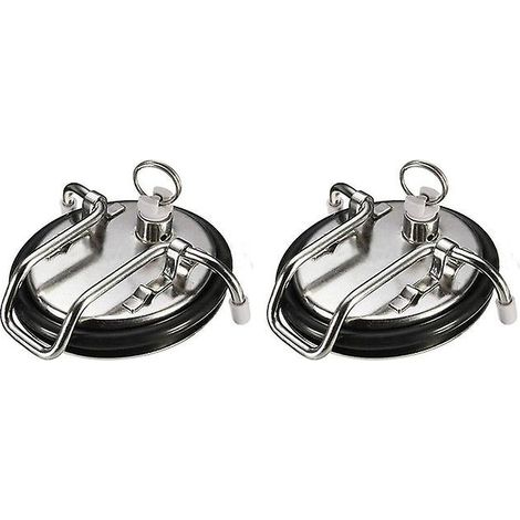 Lot de 2 couvercles Cornelius Corny avec joint torique et goupille à bille de soupape de décharge pour fûts de soda/bière pression maison, pour les amateurs de brassage amateur. (1/5)