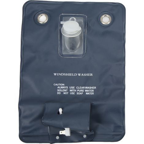 Kit lave-glace, facile à remplacer, pratique et fonctionnel, comprenant un sac de lavage et un outil de nettoyage avec pompe pour voiture 12V. (1/5)