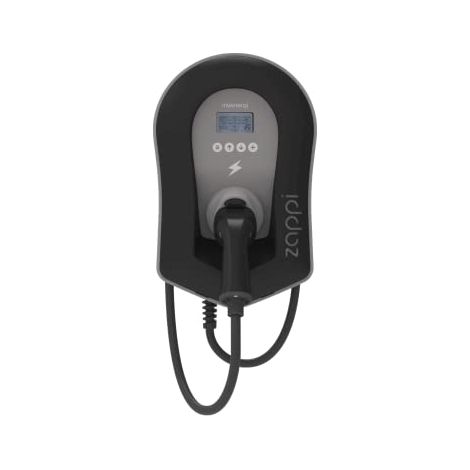 myenergi ZAPPI-2H22TB-T borne de recharge noire 22 kW