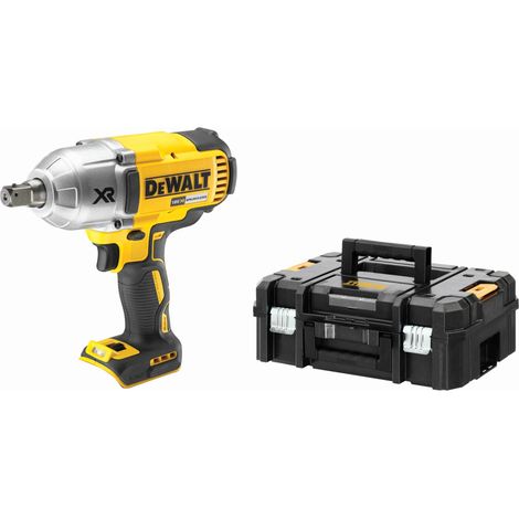 Dewalt – Boulonneuse à chocs 18V XR Brushless – Couple 950 Nm – 2400 impacts/min – Coffret TSTAK – Pour boulonnage exigeant