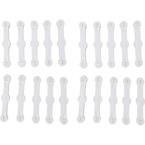 Clips pour moustiquaire 20pcs PP robustes légers installation facile sécurisés bébé cuisine bureau salon (1/4)