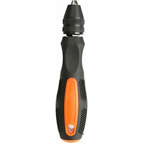 Perceuse manuelle miniaturisée 0,5–8 mm avec mandrin auto-serrant – Outil de perçage et d’alésage précis pour bricolage et atelier (1/4)
