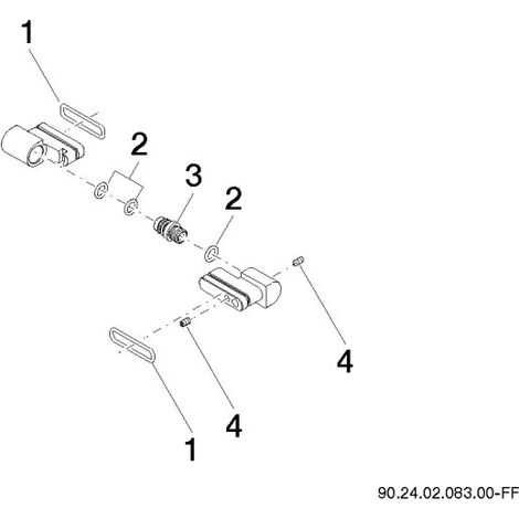 Dornbracht 90240208300-00 Articulation pour bidet pièces de rechange