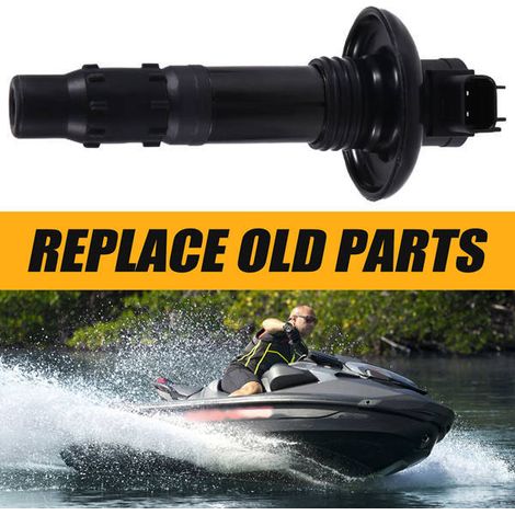 Color: Black Material: Plastic SeaDo 420664020 Motorcycle Ignition Coil (1/5)