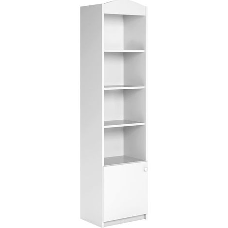 Liberia 1 anta bianco 187cm (1/5)