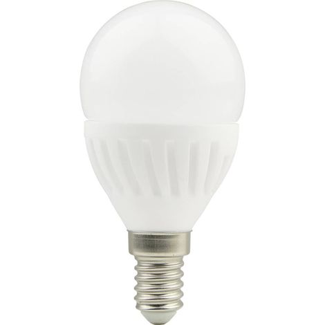 LightMe LM85371 LED CEE E (A - G) E14 forme de globe 8 W = 60 W blanc chaud (Ø x L) 45 mm x 90 mm no (1/2)