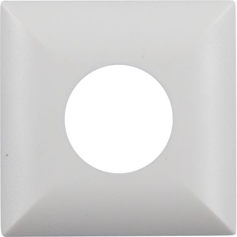 Accessoire Cadre à clipser design carré PD9-FP blanc pur mat LUXOMAT 92993 (1/2)