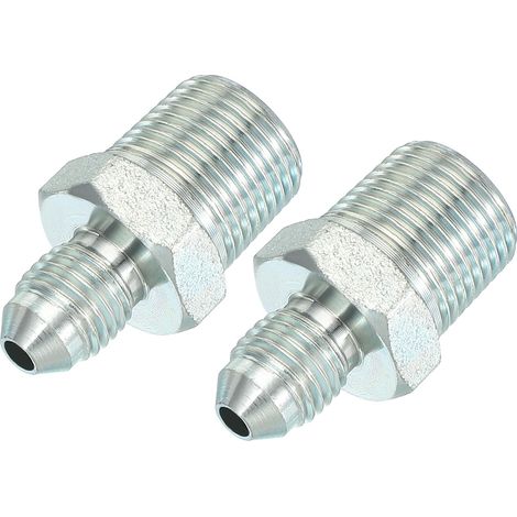 2 Pack Connecteurs mamelon réducteur hexagonal Adaptateur tuyau (1/5)