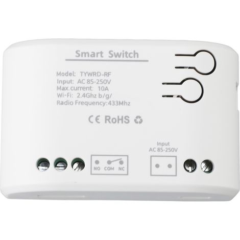 Ortviai Module de Télécommande Sans Fil 433 MHz, 2200 W, Fonction Minuterie, pour Porte, Verrouillage, Volet Roulant – 85-250 V (1/5)