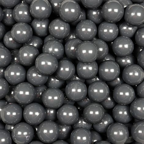 Palline giocattolo ø7cm 50pz grafite (1/4)