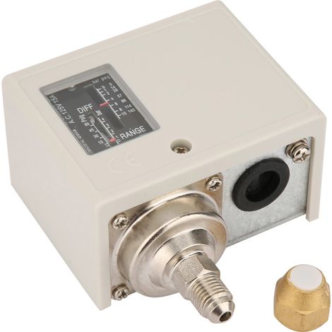 Elektronischer 24V-380V Luft- und Wasserpumpen-Kompressor-Druckregler-Druckschalter (1/5)