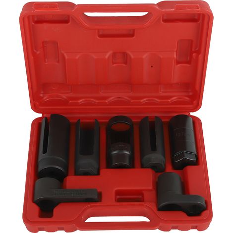 7pcs Juego Vasos Sonda for Lambda 1/2" Drive 22mm/27mm/29mm Socket Set Tool Kit (1/5)