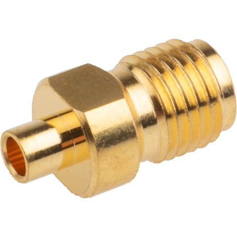Connecteur coaxial RS PRO Femelle Droit, raccordement A sertir 50O Montage sur câble ( Prix pour 1 ) (1/3)