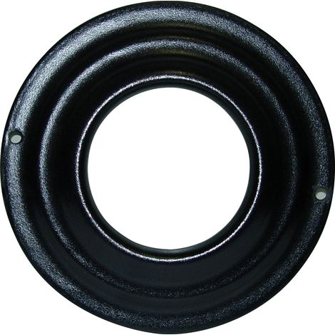 Smalbo ROSONE PER TUBI STUFE A PELLET Col. Nero opaco Ø cm. 10