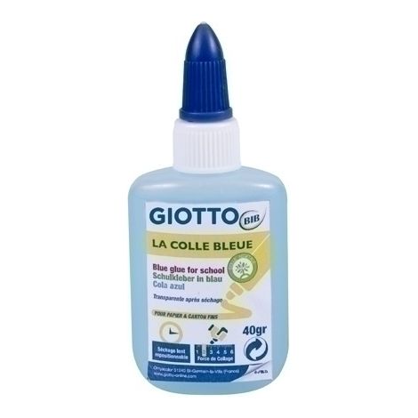 COLA AZUL-TRANSP. GIOTTO BIB ESCOLAR 40g