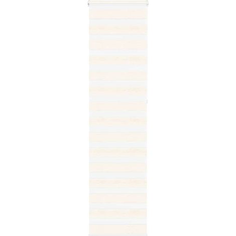 Doppelrollo Marmorbeige 55x230 cm Stoffbreite 50,9 cm Polyester