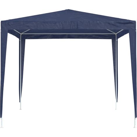 Tente de réception, Pavillon, Pergola, Tente de jardin, 2,5x2,5 m Bleu OIB2465E (1/5)