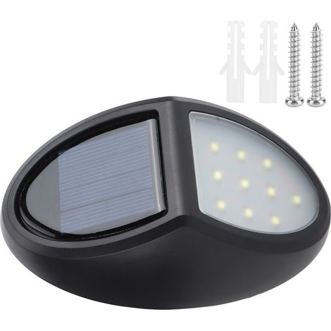 Wasserdichte Solar-Wandleuchte mit 10 LEDs für Garten, Hof und Balkon (1/5)