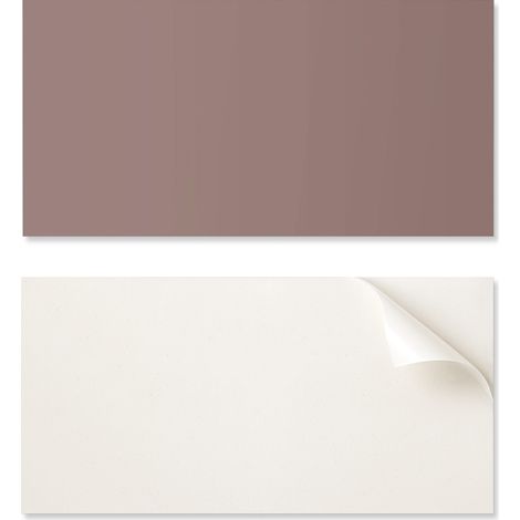 Baldosas de vinilo estampadas - Decoraci贸n de dormitorio, color marr贸n, 10x40x20 cm