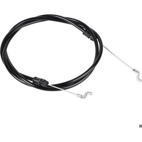 Câble de traction tondeuse - ZOR® - 1,47 m - Serre-câble Z - Compatible Fuxtec FX-RM - Ø 1,5 mm - Tube plastique 1,26 m (1/4)