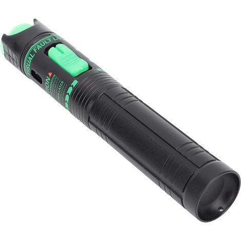 Stylo détecteur de défauts visuels rechargeable VFL 30 km sans contact, portable, pour câbles à fibre optique, avec lumière verte pour CATV (1/5)