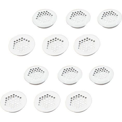 19Mm Acier Inoxydable Grille D'Aération Trou,19Mm Fond Rond En Maille Trou D'Aération Persienne,20Pcs (1/4)