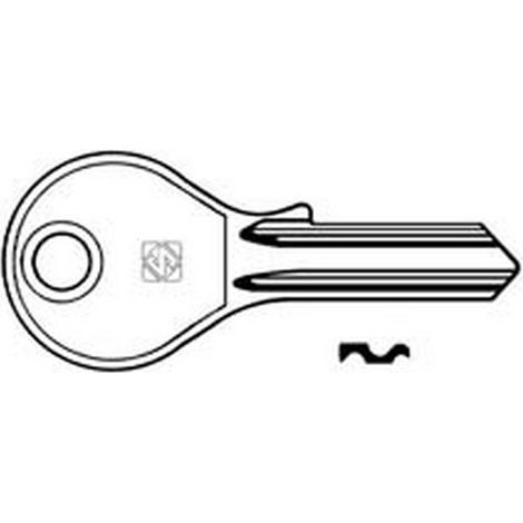 10PZ CHIAVI PER CILINDRI CAF 4 SPINE PICCOLE CAF1 - CAF1 DX