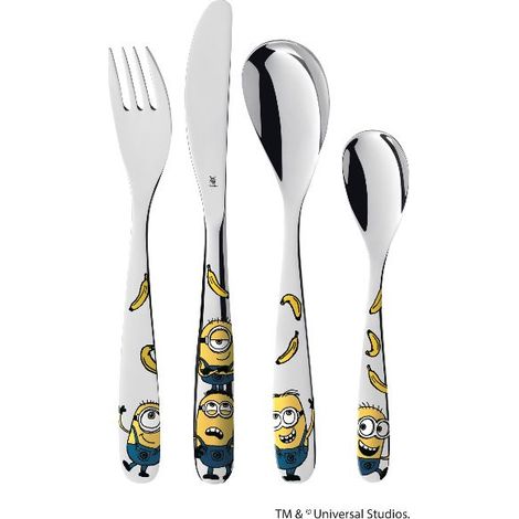 Kinderbesteck 4-teilig - Die Minions - Wmf