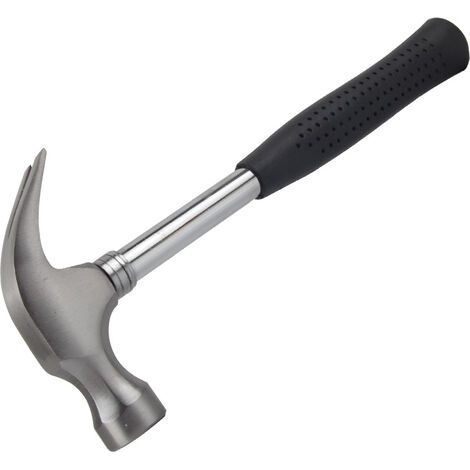 Kaelt - Marteau à panne magnétique à tête ronde avec manche en plastique, pour travail du bois et outil électronique, mini marteau en caoutchouc (1/5)