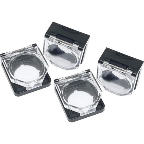 4 boutons-poussoirs 22mm étanche - usage commande électrique (1/5)