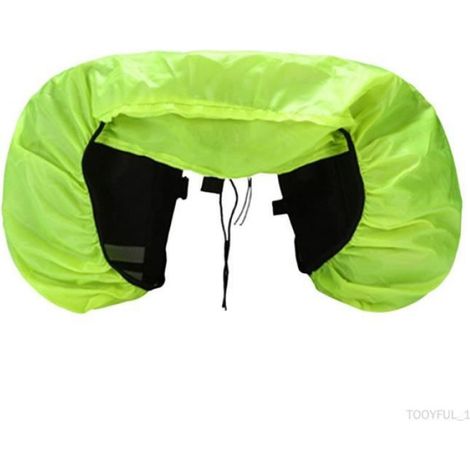 Housse de Pluie pour Sacoche de Vélo - Soie Imperméable - 126 cm x 66 cm - Pour Protection en Conditions Humides - 1 Pièce (1/4)
