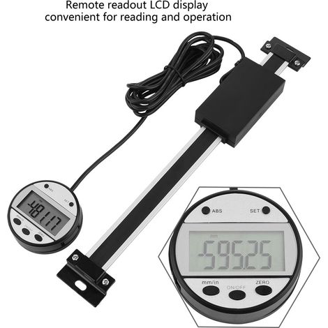 Kit d'affichage LCD avec échelle linéaire numérique précise de 0 à 150 mm pour fraiseuses et tours (1/5)