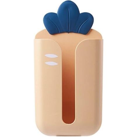 Pair Porte-papier toilette, boîte à papier toilette, joli support, support mural, organiseur de comptoir, conteneur pour cuisine, salle de bain, chambre (couleur : jaune) (1/3)