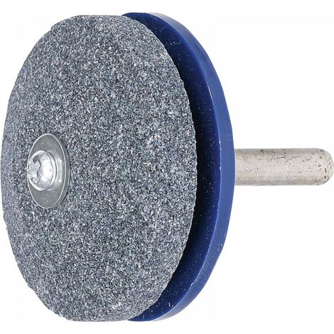 Affûteur de lame de tondeuse à gazon, meule universelle en corindon pour tondeuse à gazon, perceuse électrique, perceuse à main, bleu foncé (1/5)