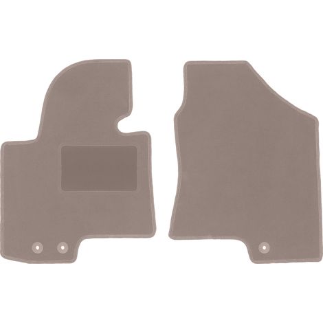 Tappetini anteriori per auto: Kia Sportage III SUV (2010-2015) beige